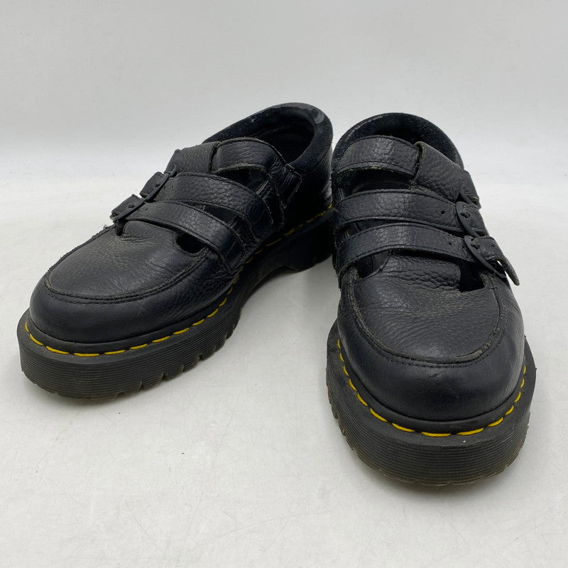 【現状渡し品】【メンズ】 Dr.Martens ドクターマーチン FREYA 3STRAP LEATHER SANDALS AW006 GV11R 3ストラップ レザー サンダル シューズ 靴 164-250613-as-02-izu サイズ：UK6 カラー：ブラック 万代Net店