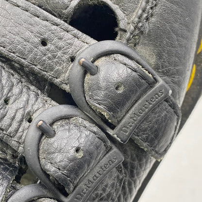 【現状渡し品】【メンズ】 Dr.Martens ドクターマーチン FREYA 3STRAP LEATHER SANDALS AW006 GV11R 3ストラップ レザー サンダル シューズ 靴 164-250613-as-02-izu サイズ：UK6 カラー：ブラック 万代Net店