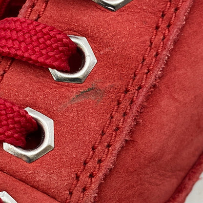 【中古品】【メンズ/レディース】 Timberland ティンバーランド YOUTH MERGE CHUKKA A1U8E ユースマージチャッカ スニーカー シューズ 靴 164-250613-as-03-izu サイズ：26cm カラー：レッド 万代Net店