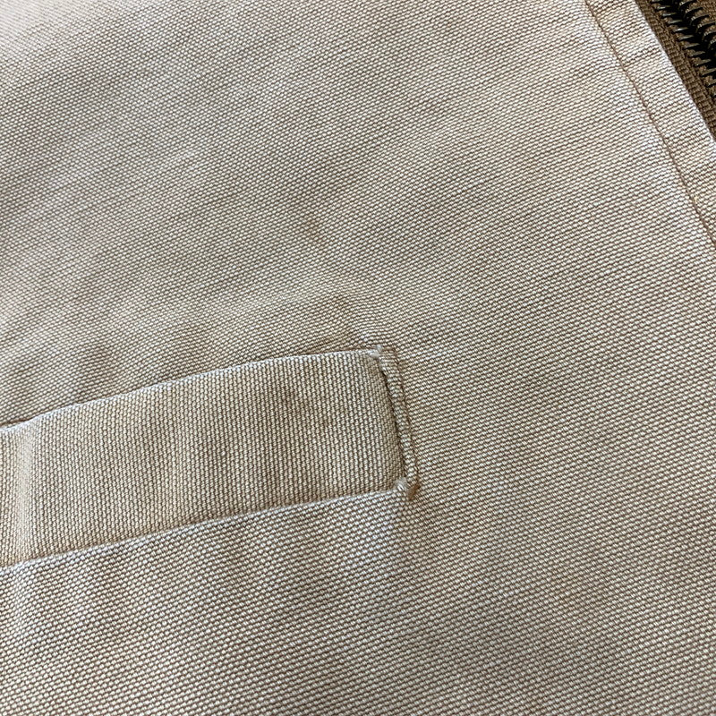 【現状渡し品】【メンズ】 Carhartt カーハート FLEECE LINER WORK VEST フリースライナー ワークベスト 146-250611-as-06-izu カラー：ベージュ 万代Net店