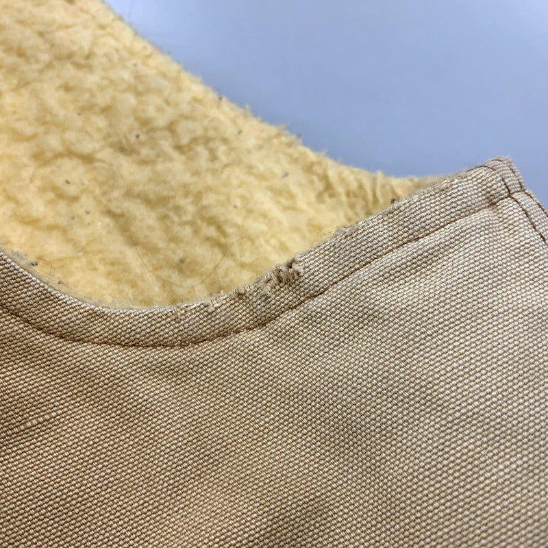 【現状渡し品】【メンズ】 Carhartt カーハート FLEECE LINER WORK VEST フリースライナー ワークベスト 146-250611-as-06-izu カラー：ベージュ 万代Net店