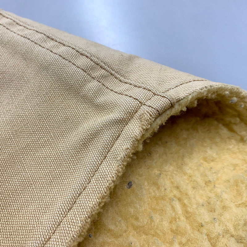 【現状渡し品】【メンズ】 Carhartt カーハート FLEECE LINER WORK VEST フリースライナー ワークベスト 146-250611-as-06-izu カラー：ベージュ 万代Net店