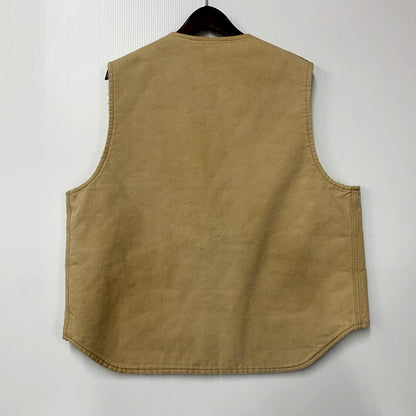 【現状渡し品】【メンズ】 Carhartt カーハート FLEECE LINER WORK VEST フリースライナー ワークベスト 146-250611-as-06-izu カラー：ベージュ 万代Net店