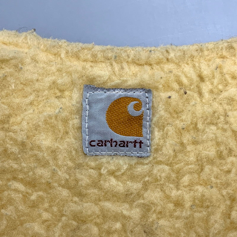 【現状渡し品】【メンズ】 Carhartt カーハート FLEECE LINER WORK VEST フリースライナー ワークベスト 146-250611-as-06-izu カラー：ベージュ 万代Net店