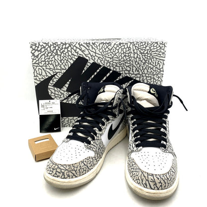【中古品】【メンズ】 NIKE ナイキ DZ5485-052 AIR JORDAN 1 HIGH OG エアジョーダン 1 ハイ オリジナル 靴 スニーカー シューズ 160-250613-ma-01-izu サイズ：27cm カラー：WHITE CEMENT/SAFARI 万代Net店