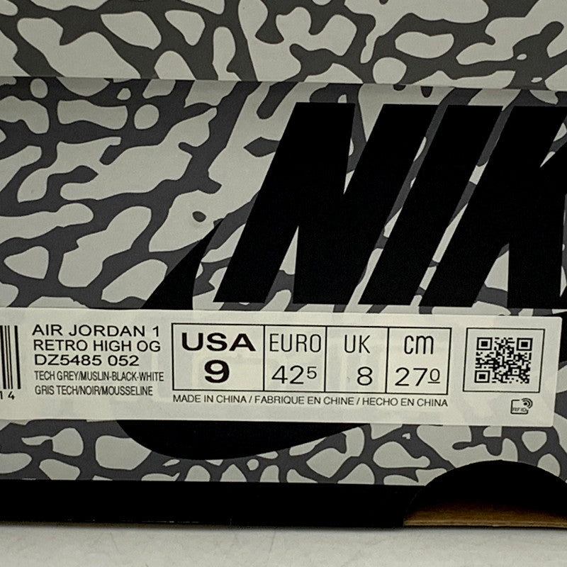 【中古品】【メンズ】 NIKE ナイキ DZ5485-052 AIR JORDAN 1 HIGH OG エアジョーダン 1 ハイ オリジナル 靴 スニーカー シューズ 160-250613-ma-01-izu サイズ：27cm カラー：WHITE CEMENT/SAFARI 万代Net店