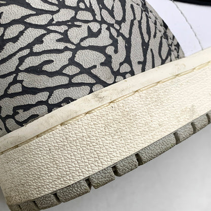 【中古品】【メンズ】 NIKE ナイキ DZ5485-052 AIR JORDAN 1 HIGH OG エアジョーダン 1 ハイ オリジナル 靴 スニーカー シューズ 160-250613-ma-01-izu サイズ：27cm カラー：WHITE CEMENT/SAFARI 万代Net店