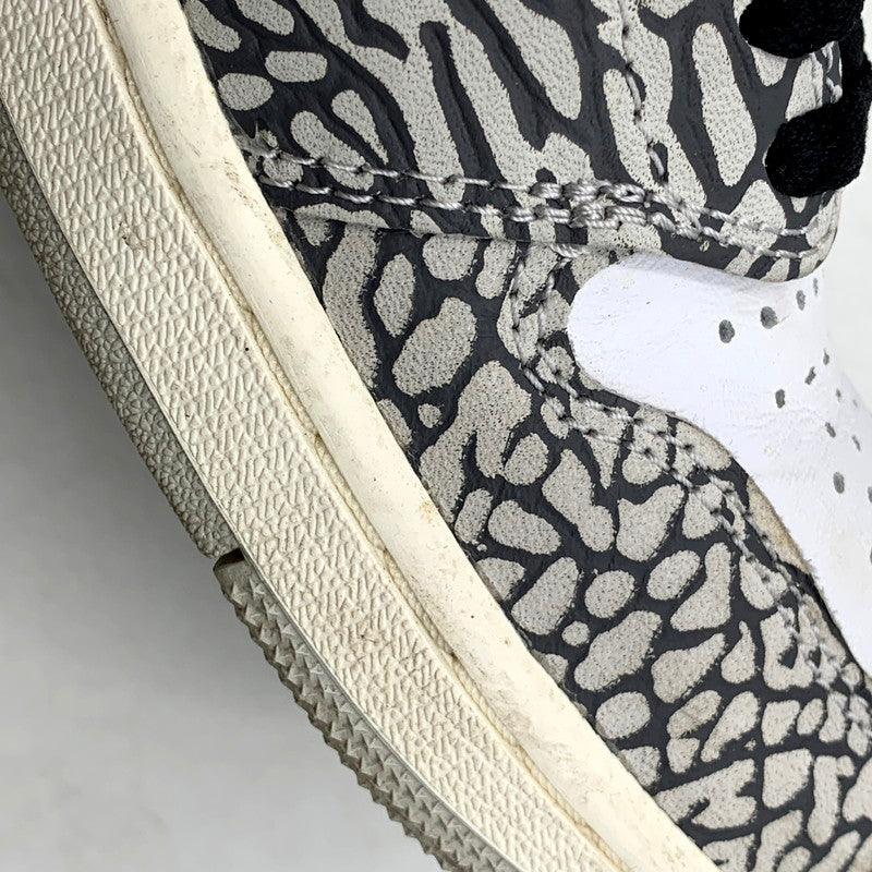 【中古品】【メンズ】 NIKE ナイキ DZ5485-052 AIR JORDAN 1 HIGH OG エアジョーダン 1 ハイ オリジナル 靴 スニーカー シューズ 160-250613-ma-01-izu サイズ：27cm カラー：WHITE CEMENT/SAFARI 万代Net店