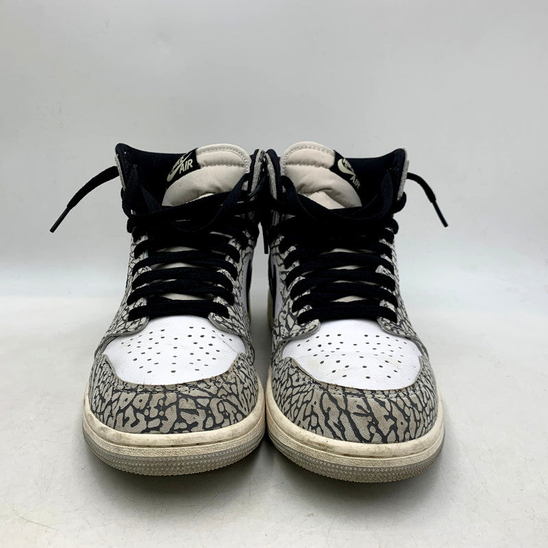 【中古品】【メンズ】 NIKE ナイキ DZ5485-052 AIR JORDAN 1 HIGH OG エアジョーダン 1 ハイ オリジナル 靴 スニーカー シューズ 160-250613-ma-01-izu サイズ：27cm カラー：WHITE CEMENT/SAFARI 万代Net店