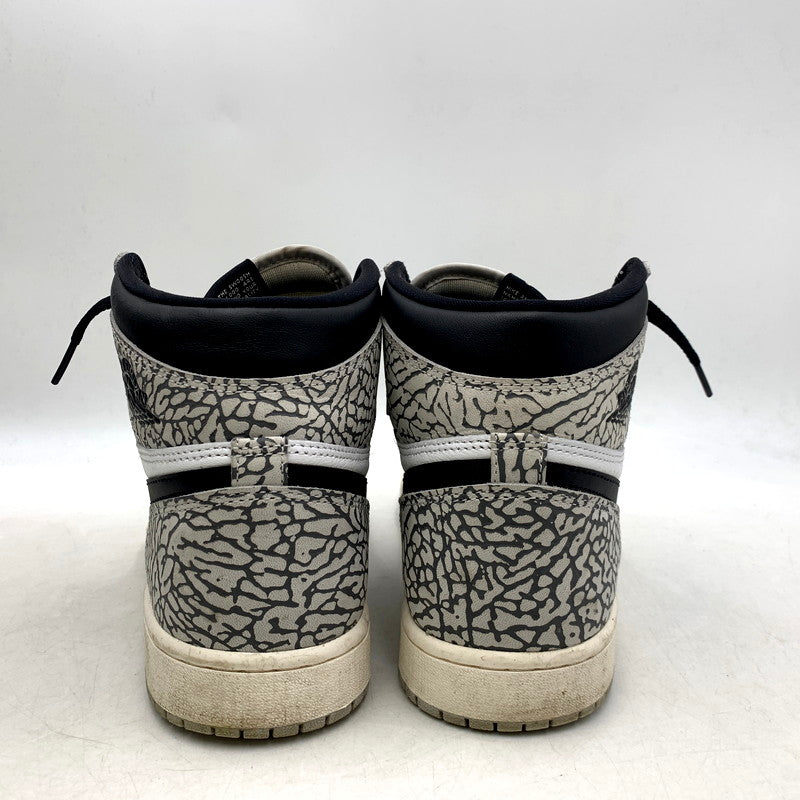 【中古品】【メンズ】 NIKE ナイキ DZ5485-052 AIR JORDAN 1 HIGH OG エアジョーダン 1 ハイ オリジナル 靴 スニーカー シューズ 160-250613-ma-01-izu サイズ：27cm カラー：WHITE CEMENT/SAFARI 万代Net店
