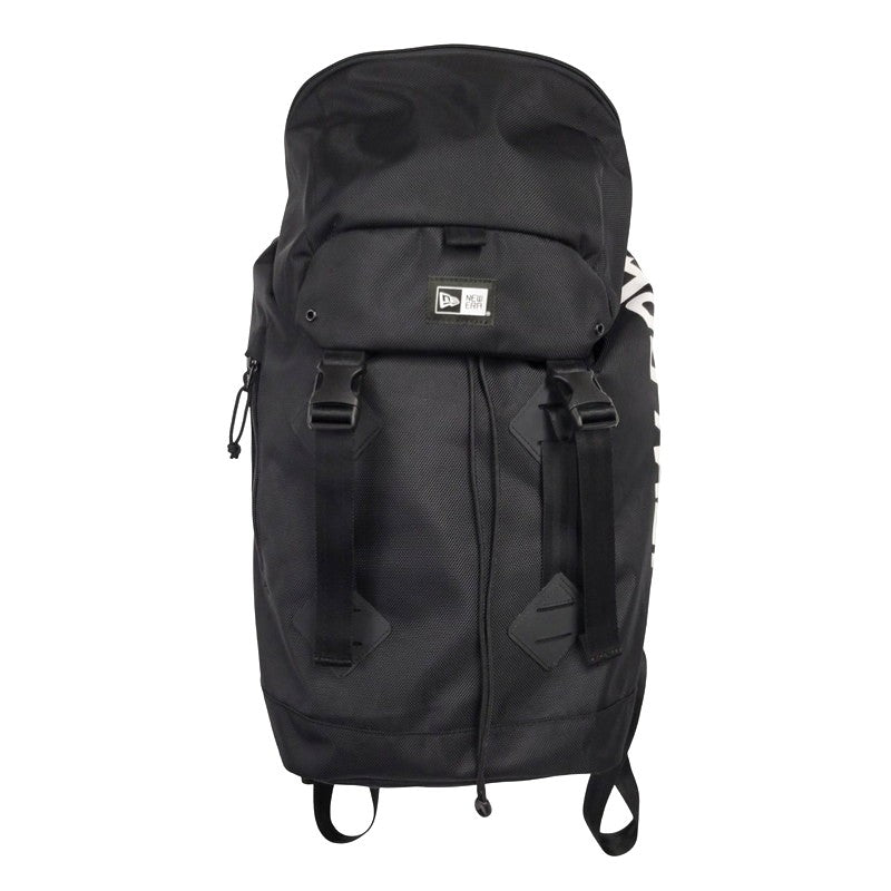 【中古品】【メンズ/レディース】 NEW ERA ニューエラ LOGO BACKPACK ロゴ バックパック リュック バッグ カバン 鞄 188-250615-as-24-izu カラー：ブラック 万代Net店