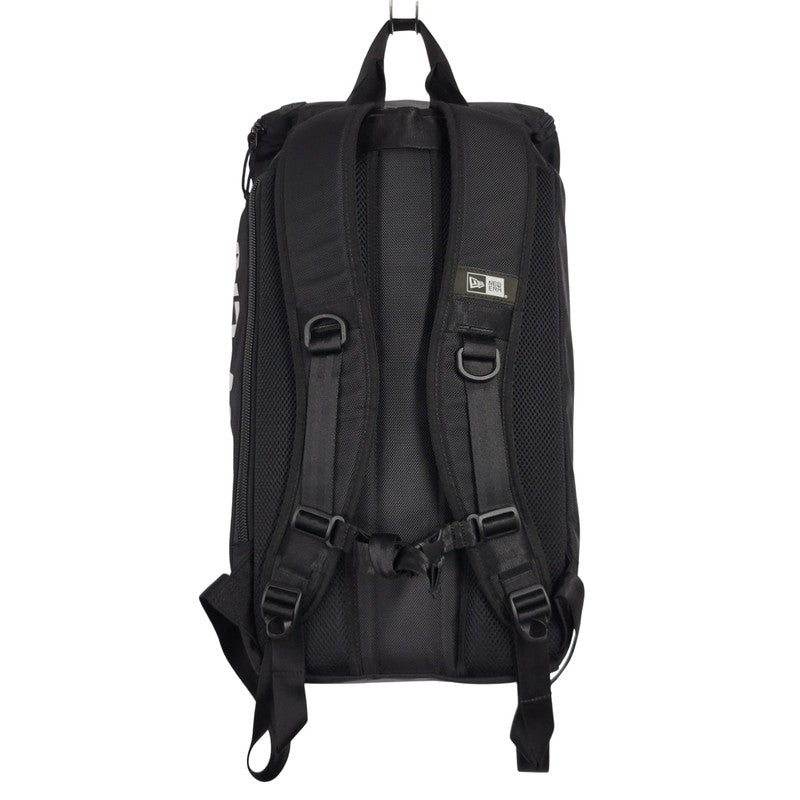 【中古品】【メンズ/レディース】 NEW ERA ニューエラ LOGO BACKPACK ロゴ バックパック リュック バッグ カバン 鞄 188-250615-as-24-izu カラー：ブラック 万代Net店