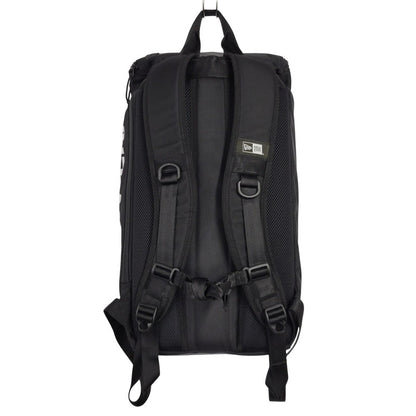【中古品】【メンズ/レディース】 NEW ERA ニューエラ LOGO BACKPACK ロゴ バックパック リュック バッグ カバン 鞄 188-250615-as-24-izu カラー：ブラック 万代Net店