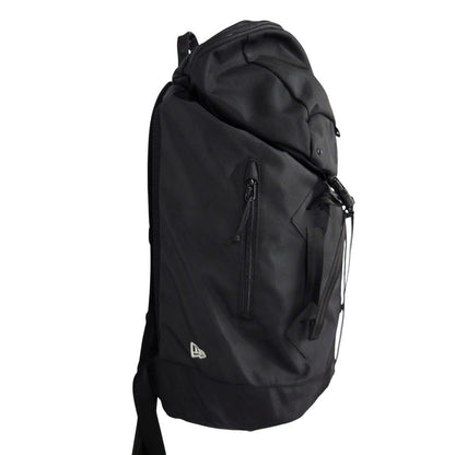 【中古品】【メンズ/レディース】 NEW ERA ニューエラ LOGO BACKPACK ロゴ バックパック リュック バッグ カバン 鞄 188-250615-as-24-izu カラー：ブラック 万代Net店