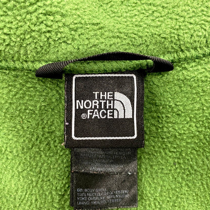 【現状渡し品】【キッズ】 THE NORTH FACE ザ・ノースフェイス POLARTEC FLEECE JACKET T201 ポーラテック フリースジャケット アウター 173-250620-as-04-izu サイズ：L カラー：グリーン×ブラック 万代Net店
