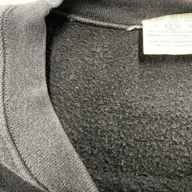 【中古品】【メンズ】 7.62 DESIGN 7.62デザイン USA製 USAF PARARESCUE SWEATSHIRT ユーエスエアフォース パラレスキュースウェットシャツ トップス 長袖 146-250621-ma-11-izu サイズ：不明 カラー：BLACK 万代Net店