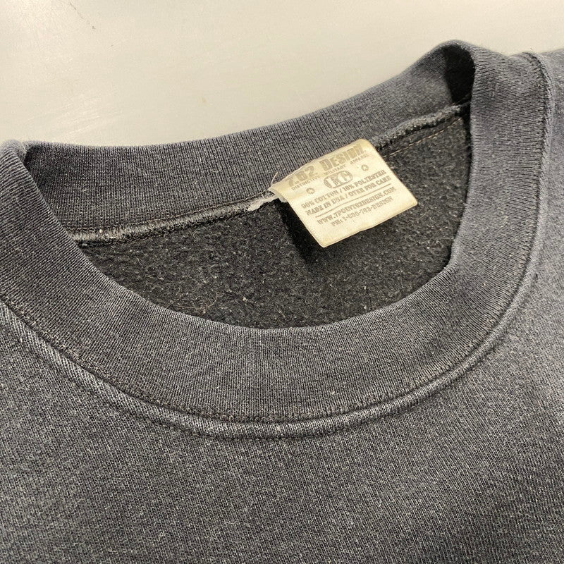 【中古品】【メンズ】 7.62 DESIGN 7.62デザイン USA製 USAF PARARESCUE SWEATSHIRT ユーエスエアフォース パラレスキュースウェットシャツ トップス 長袖 146-250621-ma-11-izu サイズ：不明 カラー：BLACK 万代Net店