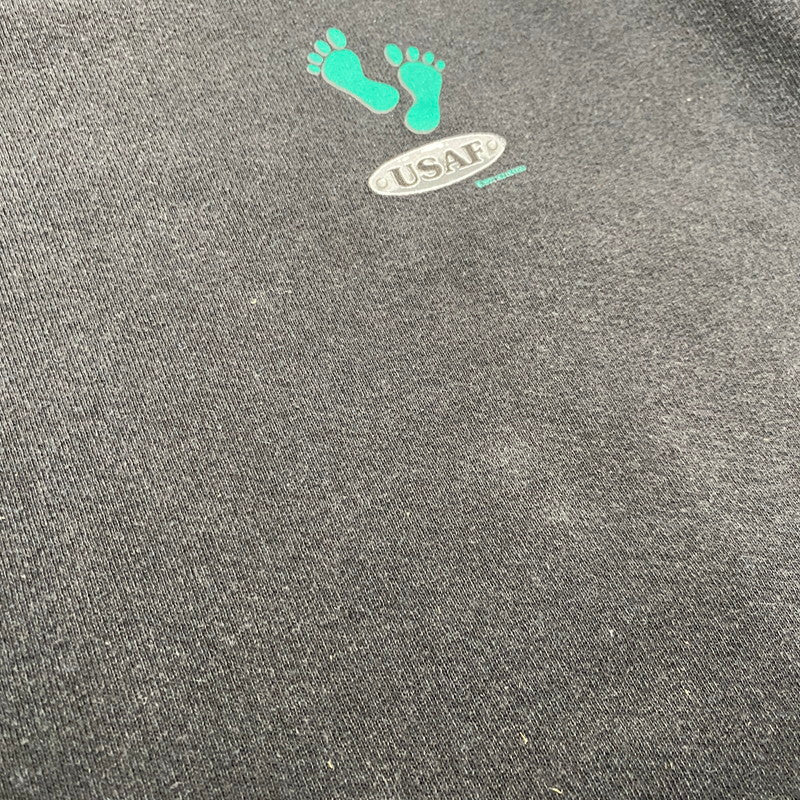 【中古品】【メンズ】 7.62 DESIGN 7.62デザイン USA製 USAF PARARESCUE SWEATSHIRT ユーエスエアフォース パラレスキュースウェットシャツ トップス 長袖 146-250621-ma-11-izu サイズ：不明 カラー：BLACK 万代Net店