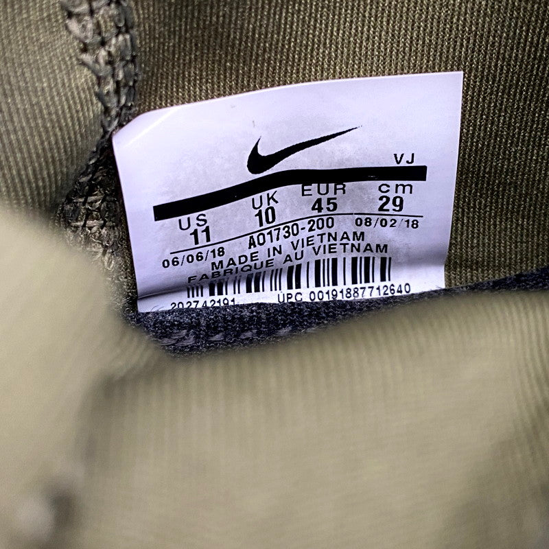 【中古品】【メンズ】 NIKE ナイキ AIR HUARACHE GRIPP AO1730-200 エアハラチ グリップ スニーカー シューズ 靴 160-250619-as-23-izu サイズ：29cm カラー：NEUTRAL OLIVE/BLACK-LIGHT CREAM 万代Net店