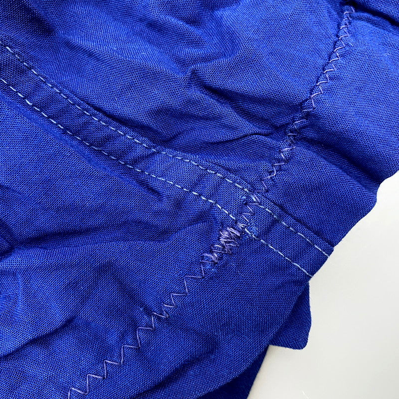 【現状渡し品】【メンズ】 NAT NAST ナットナスト FAIRGROUND SS BOWLING SHIRT ショートスリーブ ボーリングシャツ CREATIONタグ 半袖 トップス 146-250615-as-10-izu カラー：ブルー 万代Net店