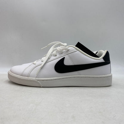 【中古美品】【メンズ/レディース】 NIKE ナイキ COURT ROYALE SL 844802-100 コート ロイヤル SL スニーカー シューズ 靴 160-250618-as-17-izu サイズ：25.5cm カラー：WHITE/BLACK 万代Net店
