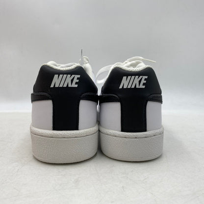 【中古美品】【メンズ/レディース】 NIKE ナイキ COURT ROYALE SL 844802-100 コート ロイヤル SL スニーカー シューズ 靴 160-250618-as-17-izu サイズ：25.5cm カラー：WHITE/BLACK 万代Net店