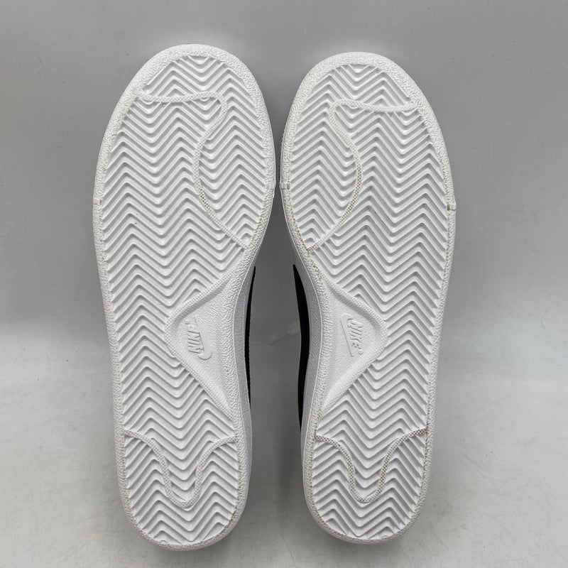 【中古美品】【メンズ/レディース】 NIKE ナイキ COURT ROYALE SL 844802-100 コート ロイヤル SL スニーカー シューズ 靴 160-250618-as-17-izu サイズ：25.5cm カラー：WHITE/BLACK 万代Net店