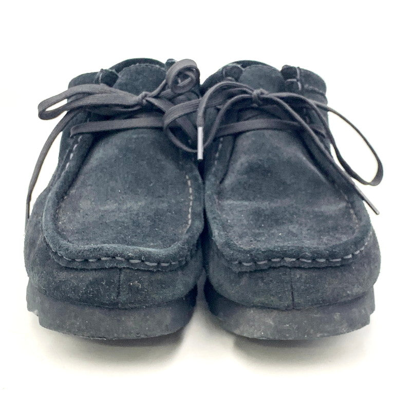【中古品】【メンズ/レディース】 Clarks クラークス 261792517070 WALLABEE BT GTX ワラビーブーツ ゴアテックス 靴 シューズ 164-250616-ma-05-izu サイズ：25.5cm カラー：BLACK SUEDE 万代Net店