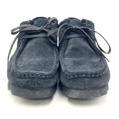 【中古品】【メンズ/レディース】 Clarks クラークス 261792517070 WALLABEE BT GTX ワラビーブーツ ゴアテックス 靴 シューズ 164-250616-ma-05-izu サイズ：25.5cm カラー：BLACK SUEDE 万代Net店