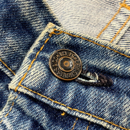 【現状渡し品】【メンズ】 Levi's リーバイス SMALL-E DENIM PANTS 505-0217 スモールE デニムパンツ ボタン裏刻印5 42TALON 不均等V ジーンズ ズボン ボトムス 157-250616-ay-10-izu サイズ：38×31 カラー：インディゴ 万代Net店