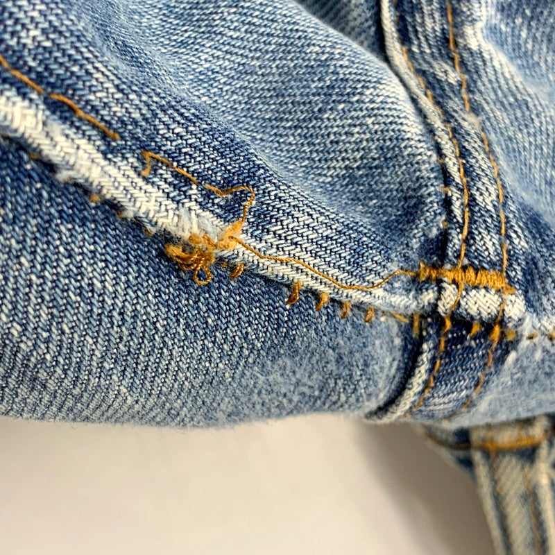 【現状渡し品】【メンズ】 Levi's リーバイス SMALL-E DENIM PANTS 505-0217 スモールE デニムパンツ ボタン裏刻印5 42TALON 不均等V ジーンズ ズボン ボトムス 157-250616-ay-10-izu サイズ：38×31 カラー：インディゴ 万代Net店