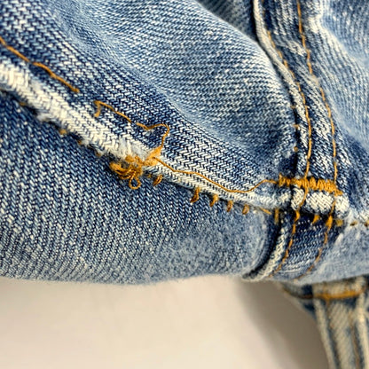 【現状渡し品】【メンズ】 Levi's リーバイス SMALL-E DENIM PANTS 505-0217 スモールE デニムパンツ ボタン裏刻印5 42TALON 不均等V ジーンズ ズボン ボトムス 157-250616-ay-10-izu サイズ：38×31 カラー：インディゴ 万代Net店