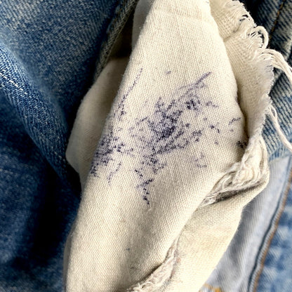 【現状渡し品】【メンズ】 Levi's リーバイス SMALL-E DENIM PANTS 505-0217 スモールE デニムパンツ ボタン裏刻印5 42TALON 不均等V ジーンズ ズボン ボトムス 157-250616-ay-10-izu サイズ：38×31 カラー：インディゴ 万代Net店