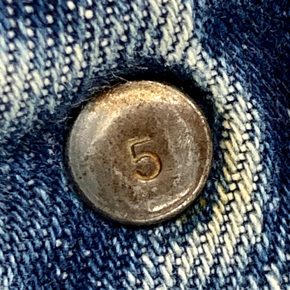 【現状渡し品】【メンズ】 Levi's リーバイス SMALL-E DENIM PANTS 505-0217 スモールE デニムパンツ ボタン裏刻印5 42TALON 不均等V ジーンズ ズボン ボトムス 157-250616-ay-10-izu サイズ：38×31 カラー：インディゴ 万代Net店