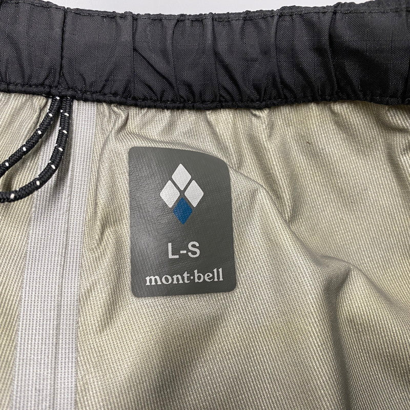 【現状渡し品】【メンズ】 mont-bell モンベル RAIN DANCER PANTS 1128567 レインダンサーパンツ ボトムス 155-250618-as-23-izu サイズ：L-S カラー：ブラック 万代Net店