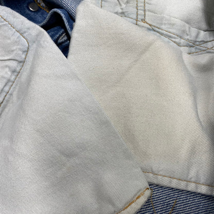 【現状渡し品】【メンズ】 Levi's リーバイス 刻印6 SMALL-E スモール-E 不均等V バックポケット 裾チェーン 黒カン 赤耳 501 DENIM PANTS デニム パンツ ズボン ボトムス 157-250617-ya-05-izu サイズ：34×36 カラー：ライトインディゴ 万代Net店