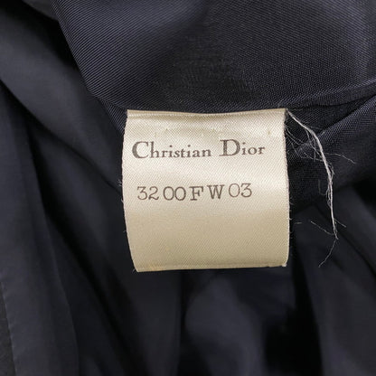 【中古品】【レディース】 Christian Dior クリスチャンディオール PRET-A-PORTER プレタポルテ 3200FW03 WOOL TAILORED JACKET ウール テーラード ジャケット トップス アウター 168-250617-ya-04-izu サイズ：9 カラー：BLACK 万代Net店