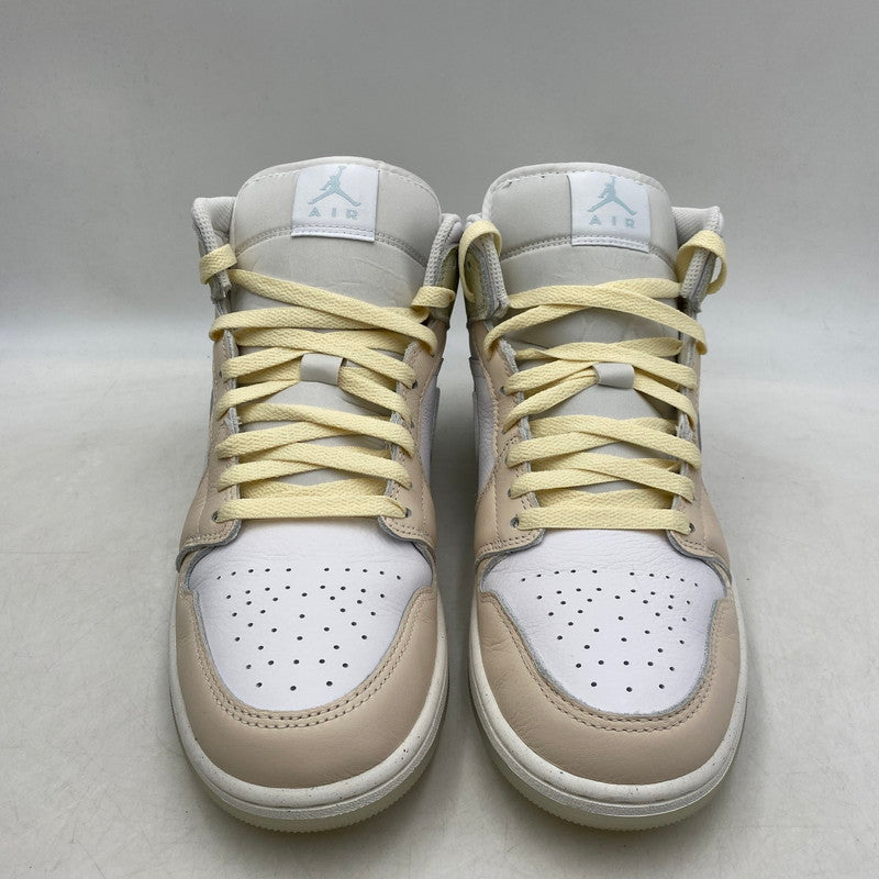 【中古品】【メンズ】 NIKE ナイキ HJ6654-100 AIR JORDAN 1 MID エアジョーダン 1 ミッド 靴 スニーカー シューズ 160-250617-ma-04-izu サイズ：28.5cm カラー：WHITE/SEA GLASS/GLACIER BLUE/GUAVA ICE 万代Net店