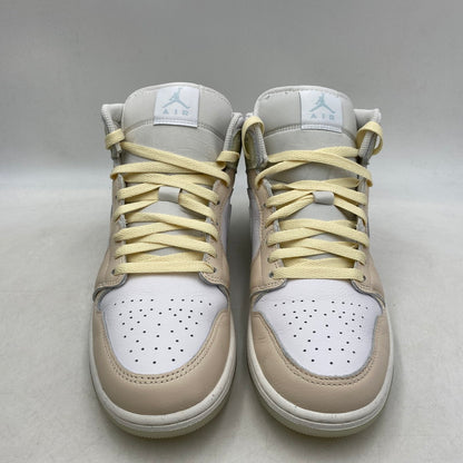【中古品】【メンズ】 NIKE ナイキ HJ6654-100 AIR JORDAN 1 MID エアジョーダン 1 ミッド 靴 スニーカー シューズ 160-250617-ma-04-izu サイズ：28.5cm カラー：WHITE/SEA GLASS/GLACIER BLUE/GUAVA ICE 万代Net店