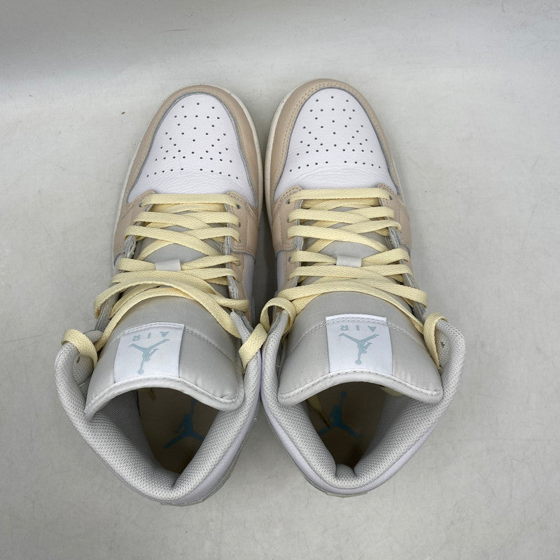 【中古品】【メンズ】 NIKE ナイキ HJ6654-100 AIR JORDAN 1 MID エアジョーダン 1 ミッド 靴 スニーカー シューズ 160-250617-ma-04-izu サイズ：28.5cm カラー：WHITE/SEA GLASS/GLACIER BLUE/GUAVA ICE 万代Net店