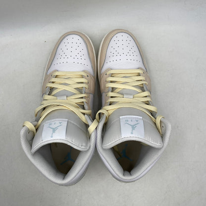 【中古品】【メンズ】 NIKE ナイキ HJ6654-100 AIR JORDAN 1 MID エアジョーダン 1 ミッド 靴 スニーカー シューズ 160-250617-ma-04-izu サイズ：28.5cm カラー：WHITE/SEA GLASS/GLACIER BLUE/GUAVA ICE 万代Net店