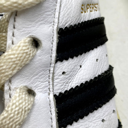 【中古品】【レディース】 adidas アディダス SUPERSTAR FV2831 スーパースター スニーカー シューズ 靴 166-250619-as-20-izu サイズ：24.5cm カラー：ホワイト×ブラック 万代Net店