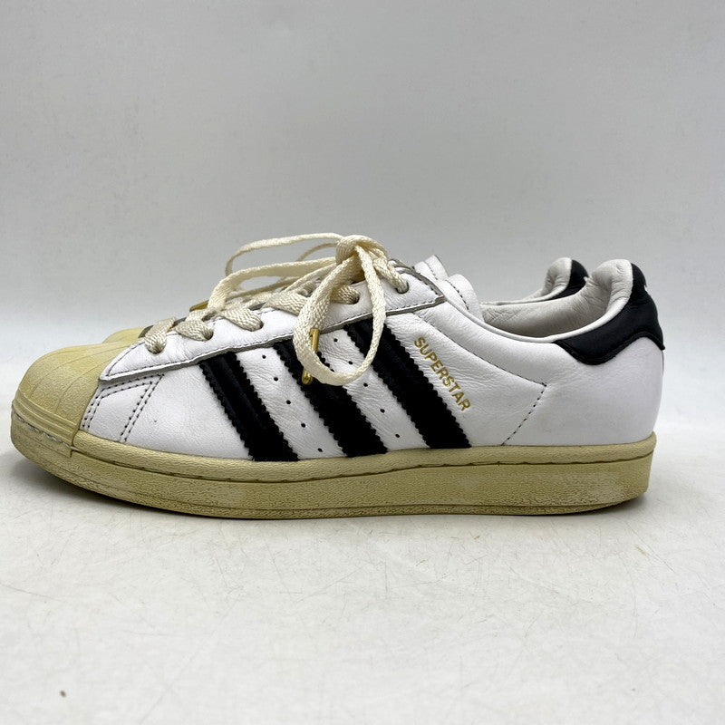【中古品】【レディース】 adidas アディダス SUPERSTAR FV2831 スーパースター スニーカー シューズ 靴 166-250619-as-20-izu サイズ：24.5cm カラー：ホワイト×ブラック 万代Net店