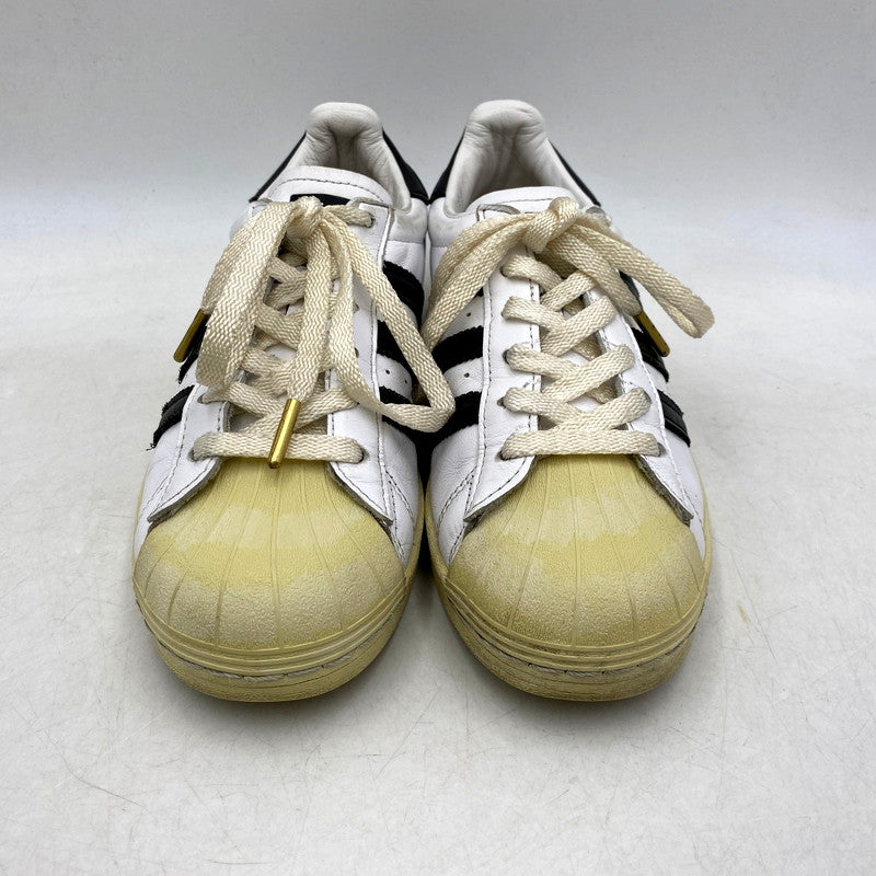 【中古品】【レディース】 adidas アディダス SUPERSTAR FV2831 スーパースター スニーカー シューズ 靴 166-250619-as-20-izu サイズ：24.5cm カラー：ホワイト×ブラック 万代Net店
