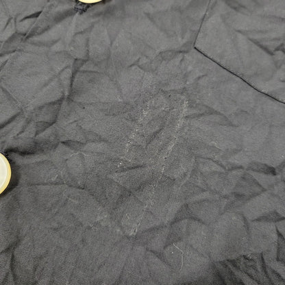 【中古品】【メンズ】 COMME des GARCONS コムデギャルソン MATERIAL SWITCHING SHIRT 長袖シャツ トップス 140-250618-as-13-izu サイズ：M カラー：ブラック 万代Net店