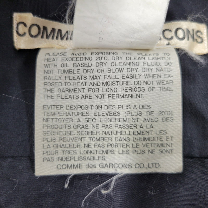 【中古品】【メンズ】 COMME des GARCONS コムデギャルソン MATERIAL SWITCHING SHIRT 長袖シャツ トップス 140-250618-as-13-izu サイズ：M カラー：ブラック 万代Net店