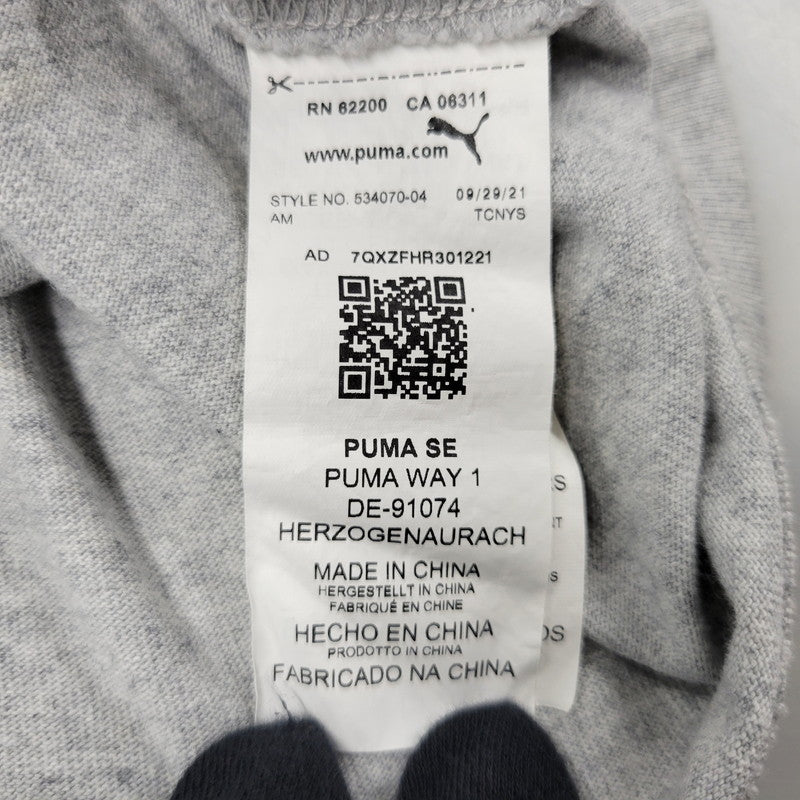 【中古品】【メンズ】 AMI PARIS アミ パリス × PUMA プーマ GRAPHIC TEE 534070-04 グラフィック Tシャツ 半袖 トップス 141-250618-as-11-izu サイズ：US XXL カラー：グレー 万代Net店