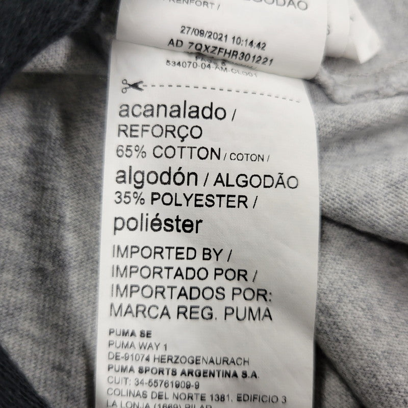 【中古品】【メンズ】 AMI PARIS アミ パリス × PUMA プーマ GRAPHIC TEE 534070-04 グラフィック Tシャツ 半袖 トップス 141-250618-as-11-izu サイズ：US XXL カラー：グレー 万代Net店