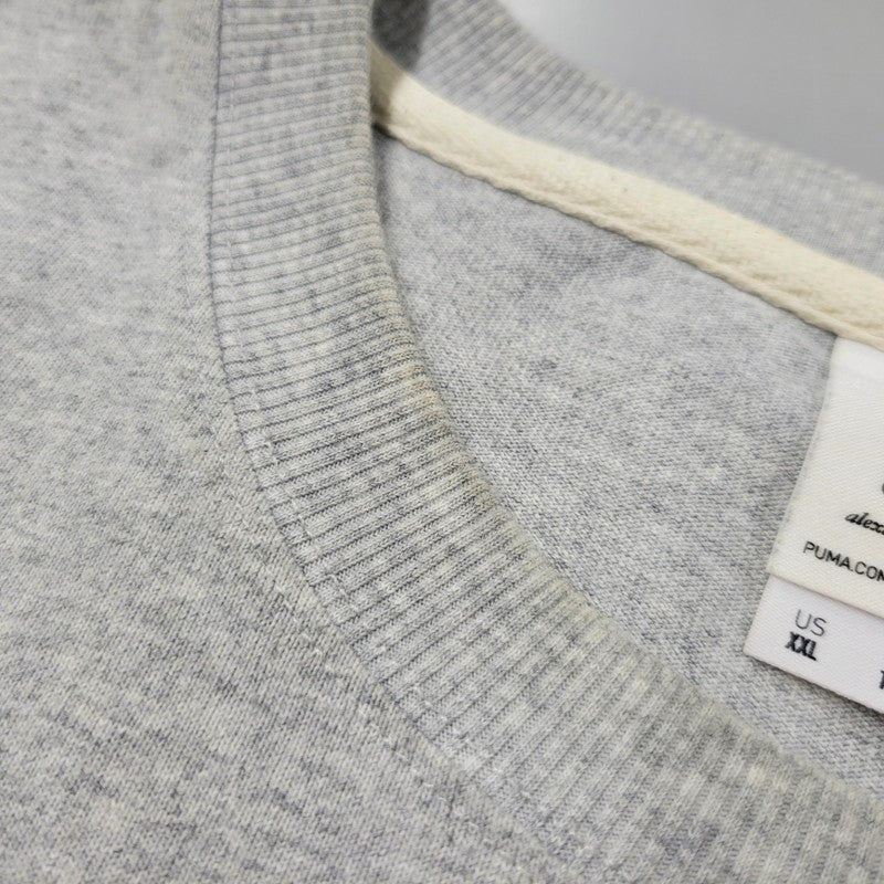 【中古品】【メンズ】 AMI PARIS アミ パリス × PUMA プーマ GRAPHIC TEE 534070-04 グラフィック Tシャツ 半袖 トップス 141-250618-as-11-izu サイズ：US XXL カラー：グレー 万代Net店