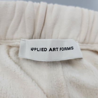 【中古品】【メンズ】 APPLIED ART FORMS アプライド アート フォームズ FRENCH TERRY DRAWSTRING PANT 100074 フレンチ テリードローストリング パンツ ボトムス 152-250618-as-29-izu サイズ：L カラー：ホワイト系 万代Net店